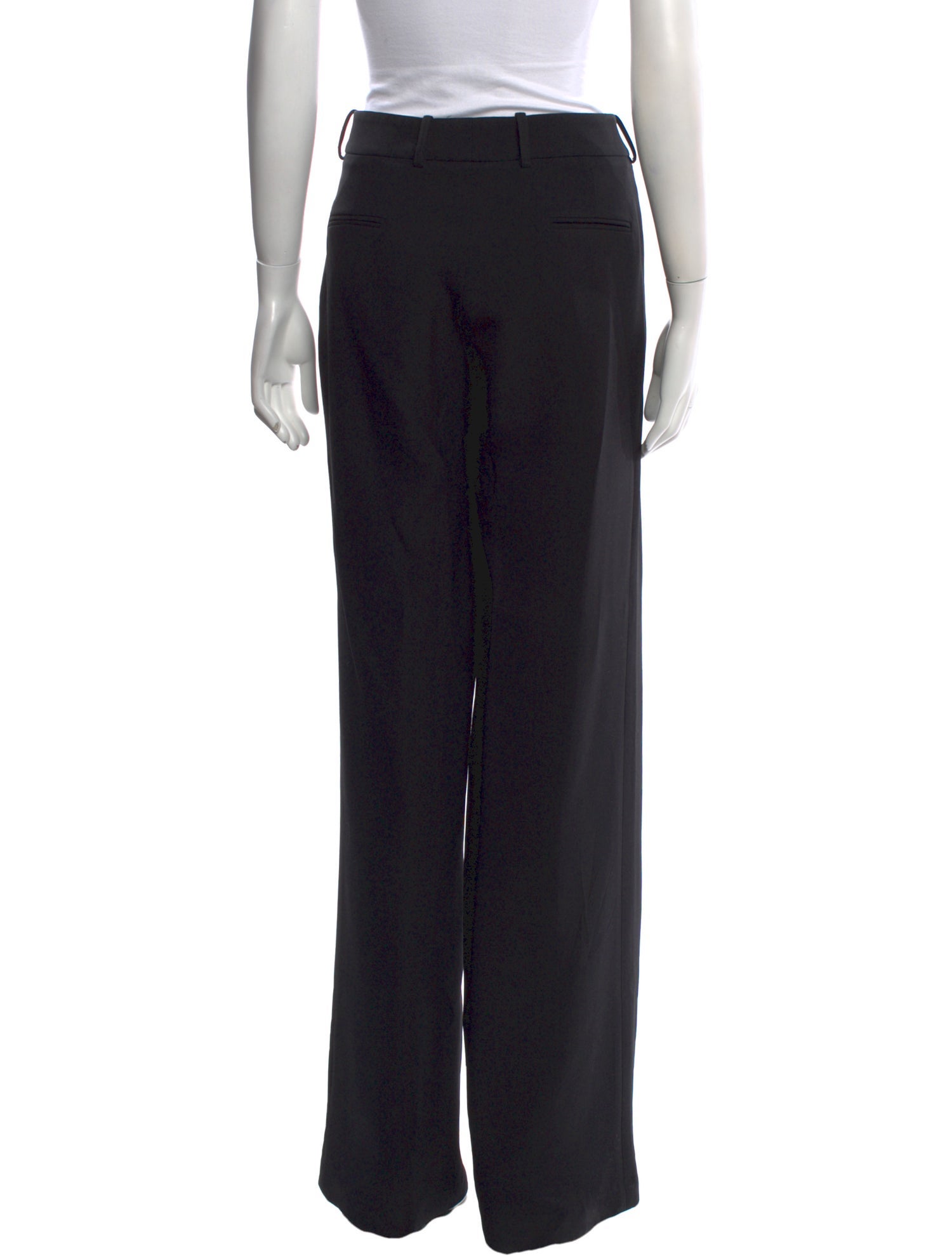 Brandon Maxwell Wool Wide Leg Pants